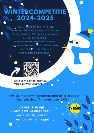 2024 Duno wintercompetitie