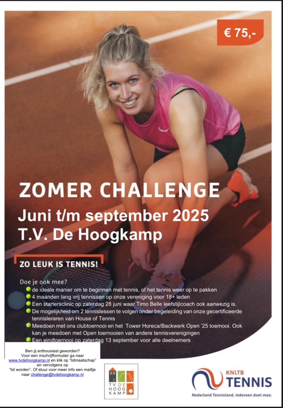 Poster Carmen zomer challenge