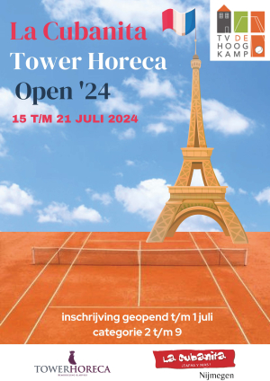 Poster La Cubanita Tower Horeca Open 2024